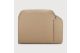 Bulky modular sofa Light Sepia fabric end seat R