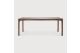 PI DINING TABLE - VARNISHED TEAK - BROWN