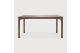 PI DINING TABLE - VARNISHED TEAK - BROWN