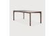 PI DINING TABLE - VARNISHED TEAK - BROWN