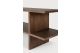 KABUKI SIDE TABLE - VARNISHED TEAK - BROWN