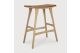 OSSO COUNTER STOOL - VARNISHED OAK 