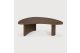 BOOMERANG COFFEE TABLE - VARNISHED TEAK - BROWN
