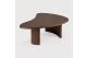 BOOMERANG COFFEE TABLE - VARNISHED TEAK - BROWN