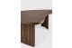 BOOMERANG COFFEE TABLE - VARNISHED TEAK - BROWN