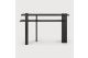 ABSTRACT CONSOLE - VARNISHED TEAK - BLACK 