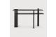 ABSTRACT CONSOLE - VARNISHED TEAK - BLACK 