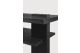 ABSTRACT CONSOLE - VARNISHED TEAK - BLACK 