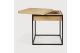 MONOLIT SIDE TABLE - OAK - SQUARE 