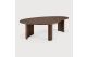 BOOMERANG COFFEE TABLE - VARNISHED TEAK - BROWN