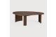 BOOMERANG COFFEE TABLE - VARNISHED TEAK - BROWN