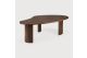 BOOMERANG COFFEE TABLE - VARNISHED TEAK - BROWN