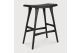 OSSO COUNTER STOOL - VARNISHED OAK - BLACK 