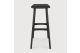 OSSO COUNTER STOOL - VARNISHED OAK - BLACK 