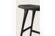 OSSO COUNTER STOOL - VARNISHED OAK - BLACK 