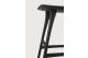OSSO COUNTER STOOL - VARNISHED OAK - BLACK 