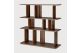 IRREGULAR RACK - VARNISHED TEAK - BROWN 