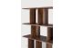 IRREGULAR RACK - VARNISHED TEAK - BROWN 