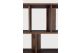 IRREGULAR RACK - VARNISHED TEAK - BROWN 