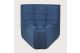 ETHNICRAFT N701 SOFA-ROUND CORNER-BLUE - 45° ROUND