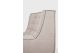 N701 MODULAR SOFA - BEIGE FABRIC - 45° ROUND 