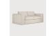 MELLOW SOFA - OFF WHITE ECO FABRIC - 2.5 SEATER 