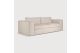 MELLOW SOFA - OFF WHITE ECO FABRIC - 3 SEATER 