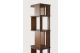 STAIRS COLUMN - VARNISHED TEAK - BROWN 