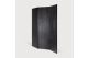 CHOPPED ROOM DIVIDER - VARNISHED MAHOGANY - BLACK 
