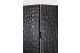 CHOPPED ROOM DIVIDER - VARNISHED MAHOGANY - BLACK 
