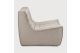 N701 MODULAR SOFA - ECRU ECO FABRIC - 1 SEATER 