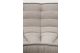 N701 MODULAR SOFA - ECRU ECO FABRIC - 90° ROUND 