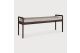 JACK BENCH - VARNISHED MAHOGANY - DARK BROWN 