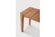 BOK OUTDOOR BENCH FRAME - TEAK - 3+ SEATER 