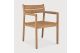 JACK OUTDOOR DINING CHAIR FRAME - TEAK - WITH ARMS