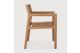 JACK OUTDOOR DINING CHAIR FRAME - TEAK - WITH ARMS