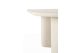 ELEMENTS DINING TABLE - VARNISHED MICROCEMENT - OFF WHITE - OBLONG 240 X 100 X 76 26427