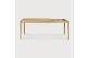 BOK EXTENDABLE DINING TABLE - VARNISHED OAK - RECTANGULAR 120/180 X 90 X 76 55206