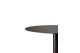 BLEND DINING TABLE - METAL TOP - DARK BRONZE - DARK BRONZE BASE - ROUND 90 X 90 X 76 60122