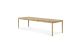 BOK EXTENDABLE DINING TABLE - VARNISHED OAK - RECTANGULAR 200/300 X 100 X 76 55210