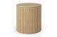 ROLLER MAX SIDE TABLE - OAK - ROUND - REMOVABLE COVER 40 X 40 X 42 50047