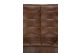 N701 MODULAR SOFA - CHESTNUT LEATHER - 90° ROUND CORNER 120 X 120 X 76 20293