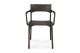 PI dining chair - varnished teak - dark brown 