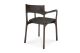 PI dining chair - varnished teak - dark brown 