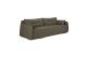 WEAVE SOFA - GREEN FABRIC - 3 SEATER - REMOVABLE COVER 244 X 95 X 75 21413