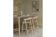 BOK BAR STOOL - VARNISHED OAK 50 X 53 X 103 51561