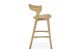 BOK COUNTER STOOL - OAK 50 X 50 X 93 51562