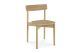 RISU DINING CHAIR - VARNISHED OAK 48 X 48 X 77 50078