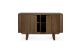 PILLAR SIDEBOARD - VARNISHED TEAK - WILD BROWN - 2 DOORS 119 X 45 X 70 14321
