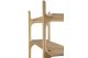 PI RACK - OAK - 5 SHELVES 110 X 39 X 187 51347